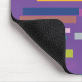 Tapis De Souris Rayures colorées Mousepad (Coin)