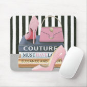 Tapis De Souris Rayures de couture d'Apple sauvage | - chaussures (Avec souris)