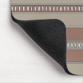 Tapis De Souris Rayures de mosaïque du désert (Coin)