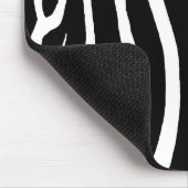 Tapis De Souris Rayures de zèbre (Coin)