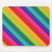 Tapis De Souris Rayures multicolores (Devant)