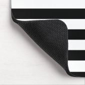 Tapis De Souris Rayures noires (Coin)