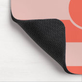 Tapis De Souris Rayures orange clair et foncé (Coin)