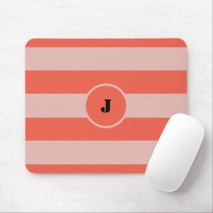 Tapis De Souris Rayures orange clair et foncé