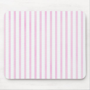 Tapis De Souris Rayures roses d'aquarelle d'arrière - plan
