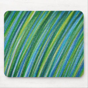 Tapis De Souris Rayures vertes