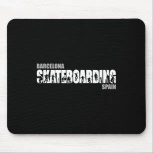 Tapis De Souris Rcelona Skateur Urne Skateboard 1