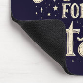 Tapis De Souris Reach for the Stars Celestial Typography Art (Coin)