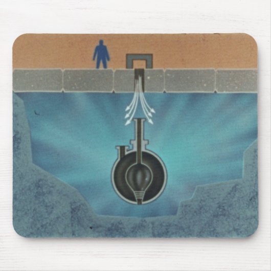 Tapis De Souris Réacteur homogène Expérience 2 (HRE-2) Mousepad (Devant)