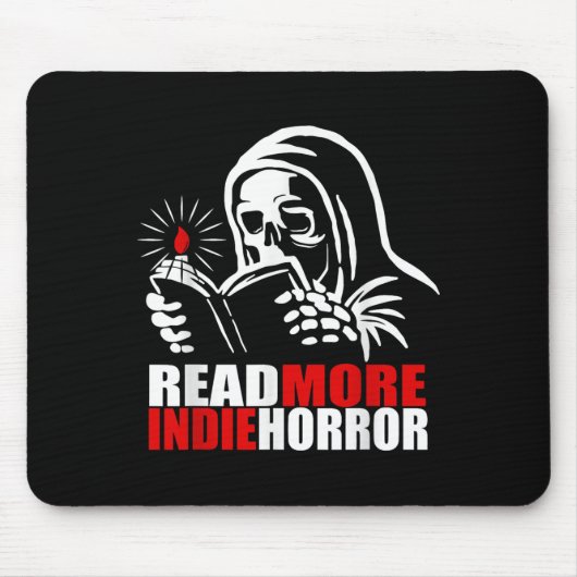 Tapis De Souris Read More Indie Horror Apparel (Devant)