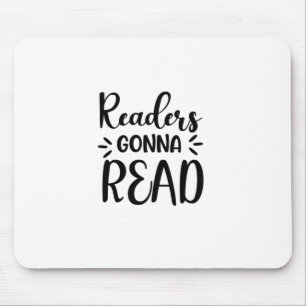 Tapis De Souris Reading art readers