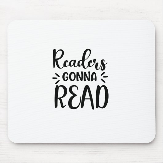 Tapis De Souris Reading art readers (Devant)