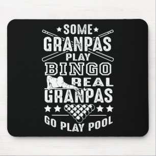 Tapis De Souris Real Grandpas Play Pool