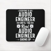 Tapis De Souris Real O Engineer Sound Engineering Funny Quote  (Avec souris)