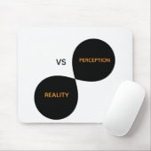 Tapis De Souris Réalité Vs Perception (Avec souris)