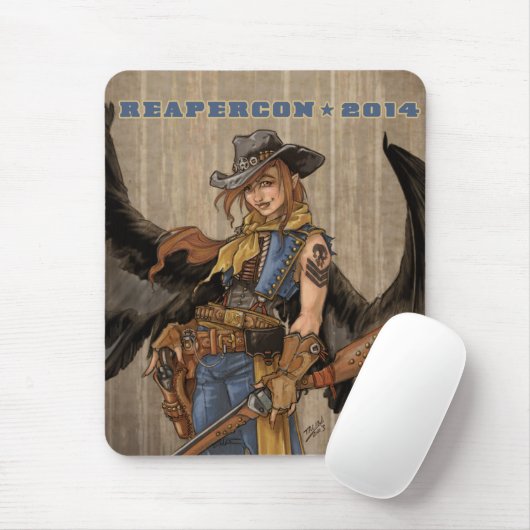 Tapis De Souris ReaperCon Mousepad 2014 (Avec souris)