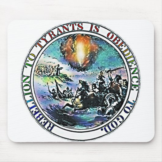 Tapis De Souris Rébellion Mousepad (Devant)