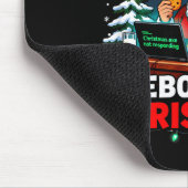 Tapis De Souris Rebooting Funny Santa's Tech Suprt Christmas Compu (Coin)