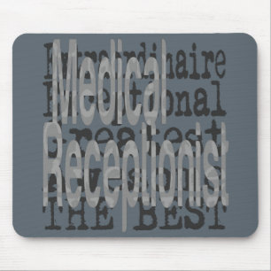 Tapis De Souris Réceptionniste Médicale Extraordinaire