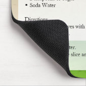 Tapis De Souris Recette de Mojito (Coin)