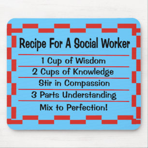 Tapis De Souris Recette pour un assistant social