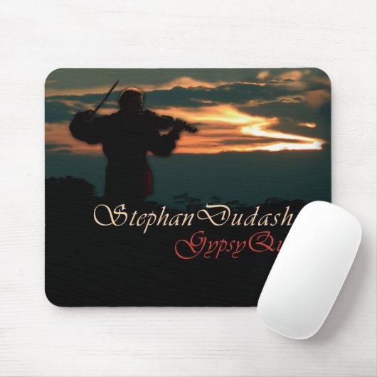 Tapis De Souris Recherche gitane Mousepad de Stephan Dudash (Avec souris)