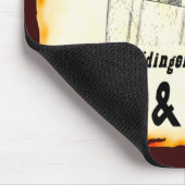 Tapis De Souris "RECHERCHÉ : Le chat" Mousepad de Schrodinger (Coin)