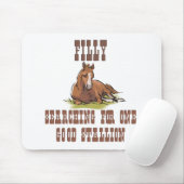 Tapis De Souris Rechercher un étalon (Avec souris)