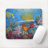 Tapis De Souris Récif mou des Fidji (Avec souris)