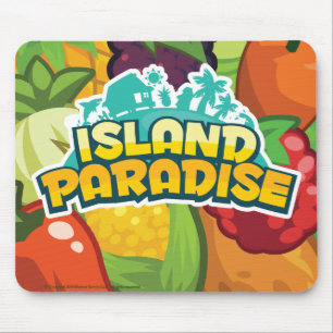 Tapis De Souris Récolte Mousepad d'île