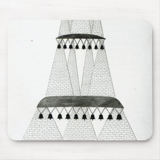 Tapis De Souris Reconstruction de tombe de système de roquette (Devant)