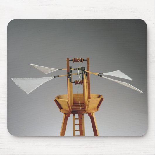 Tapis De Souris Reconstruction modèle de la conception de da Vinci (Devant)