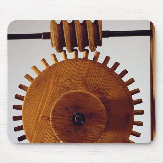 Tapis De Souris Reconstruction modèle de la conception de da Vinci (Devant)