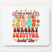 Tapis De Souris Recovery Funny Super A Cool Foot Surgery Survivor (Devant)
