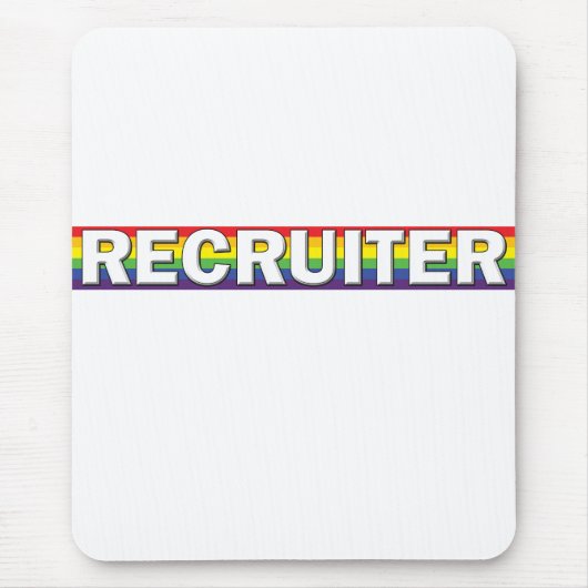 Tapis De Souris Recruteur (Devant)