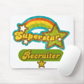 Tapis De Souris Recruteur de superstar (Avec souris)