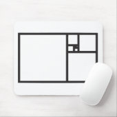 Tapis De Souris Rectangle d'or (Avec souris)