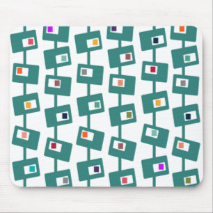 Tapis De Souris Rectangles et Carrés modernes du milieu du siècle