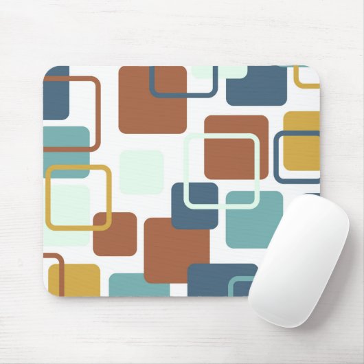 Tapis De Souris Rectangles modernes 6 d'Eames (Avec souris)