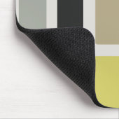 Tapis De Souris Rectangles modernes du milieu du siècle (Coin)