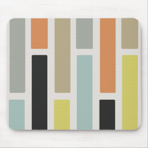 Tapis De Souris Rectangles modernes du milieu du siècle