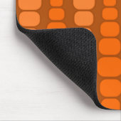 Tapis De Souris Rectangles orange arrondies (Coin)