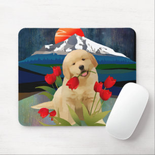 Tapis De Souris RÉCUPÉRATION D'OR PUPPER Mousepad