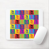 Tapis De Souris Recyclage d'art de bruit (Avec souris)