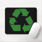 Tapis De Souris recyclage de plaid (Avec souris)