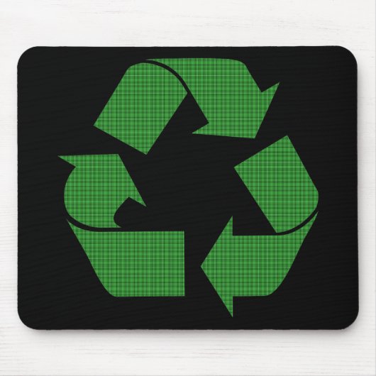Tapis De Souris recyclage de plaid (Devant)