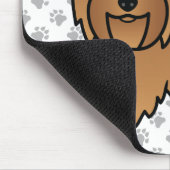 Tapis De Souris Red Australian Terrier mignon chien de dessin (Coin)