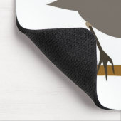 Tapis De Souris Red Breast Robin sur Branche (Coin)