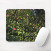 Tapis De Souris Red Camellia Bush (Avec souris)