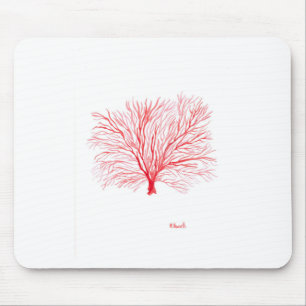 Tapis De Souris Red coral sealife